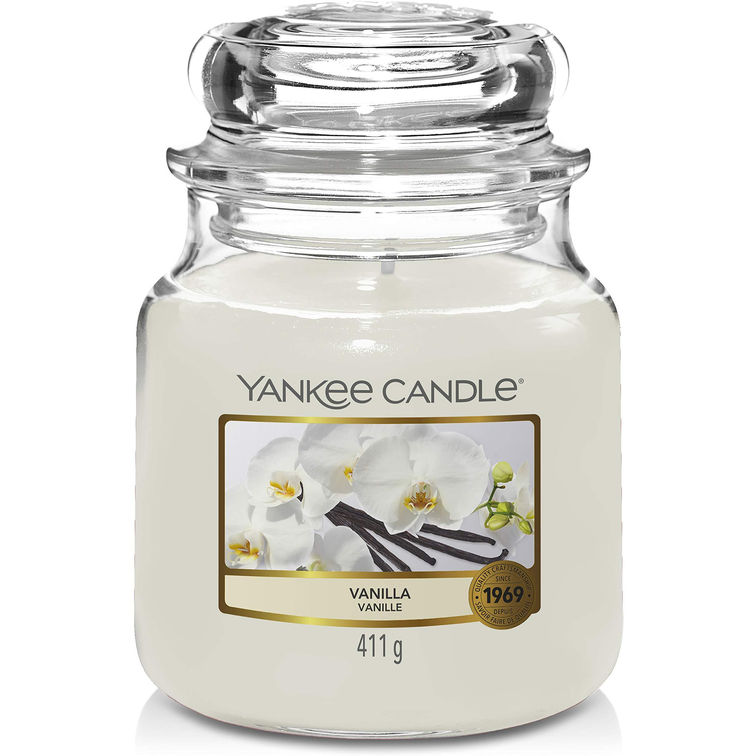 Yankee Candle Original Vanilla Medium Jar Scented Candle