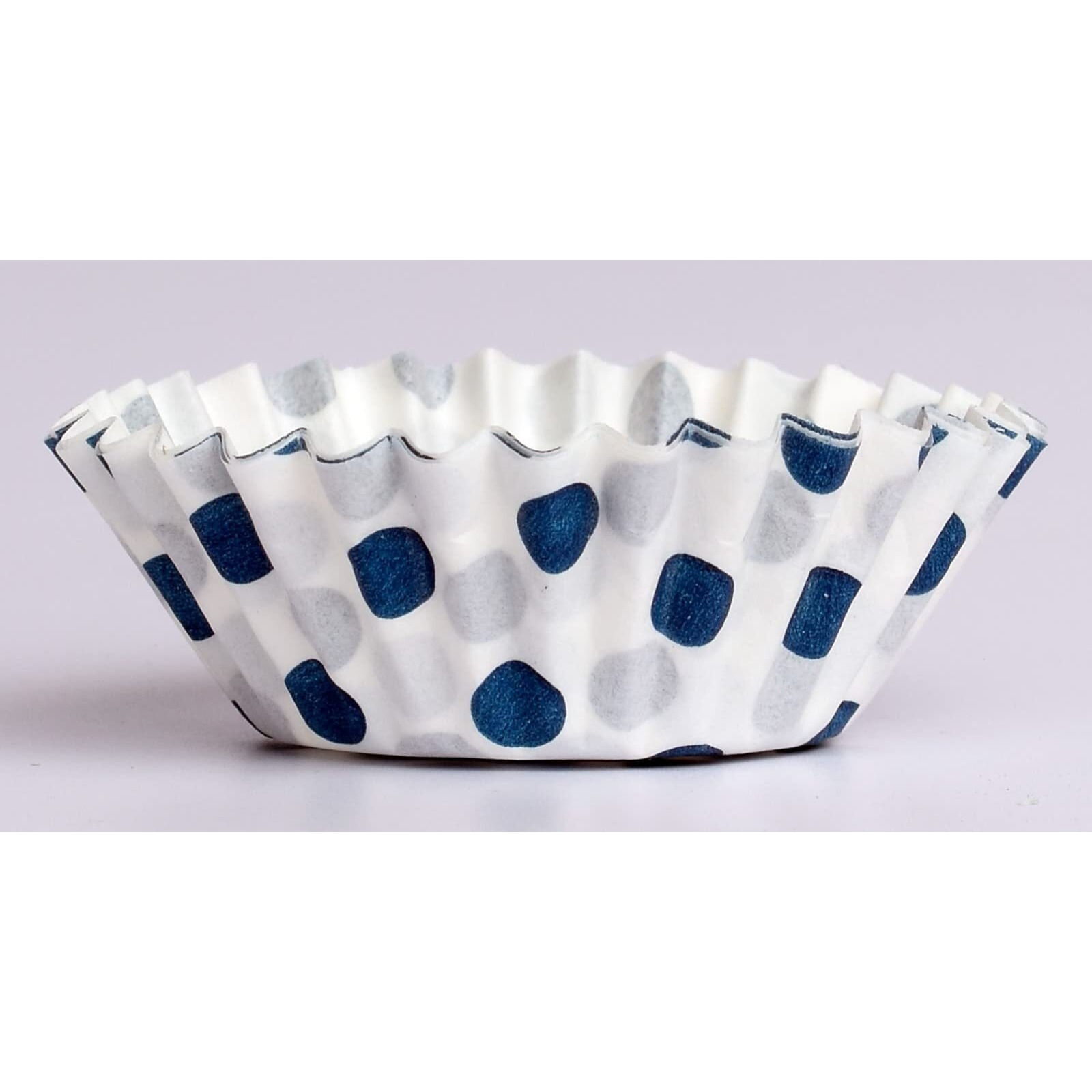Inditradition Paper Cupcake Liners, Paper Baking Cups for Muffins, Cakes, Laddu Sweets Packing - Pack of 500 Cups, Multicolour (Small, 30x18 mm)