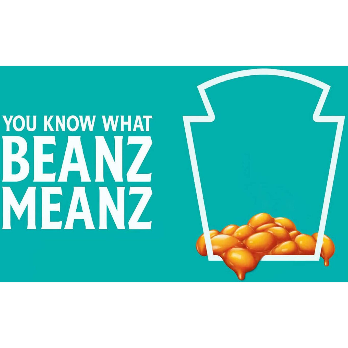 Heinz Beanz Baked Beans in Rich Tomato Sauce (Pack of 2), 415g