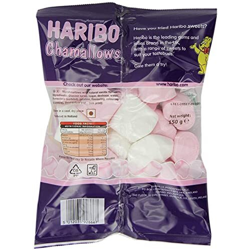 HARIBO Chamallows Pink & White, Share Size, 12 X 140 g