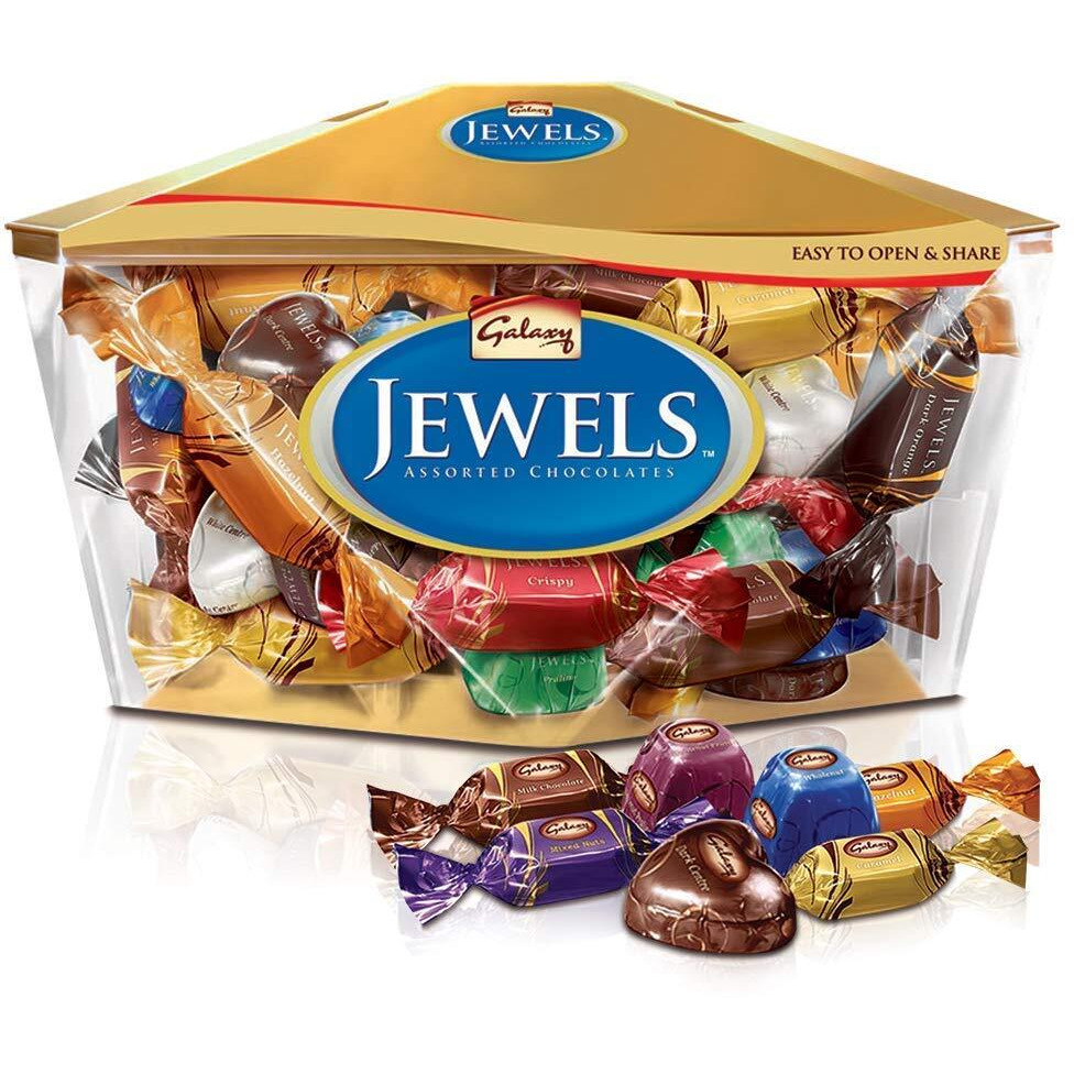 Galaxy Jewels, Assorted Chocolates, 200g Box