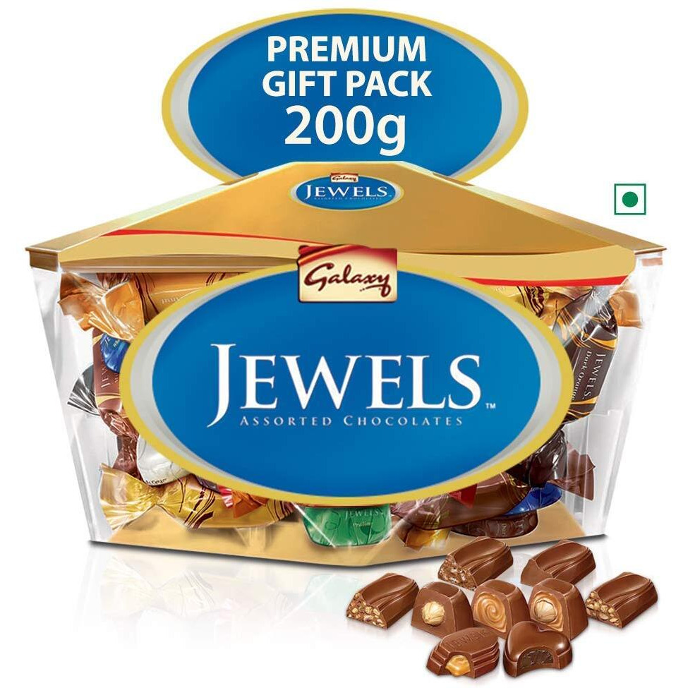 Galaxy Jewels, Assorted Chocolates, 200g Box