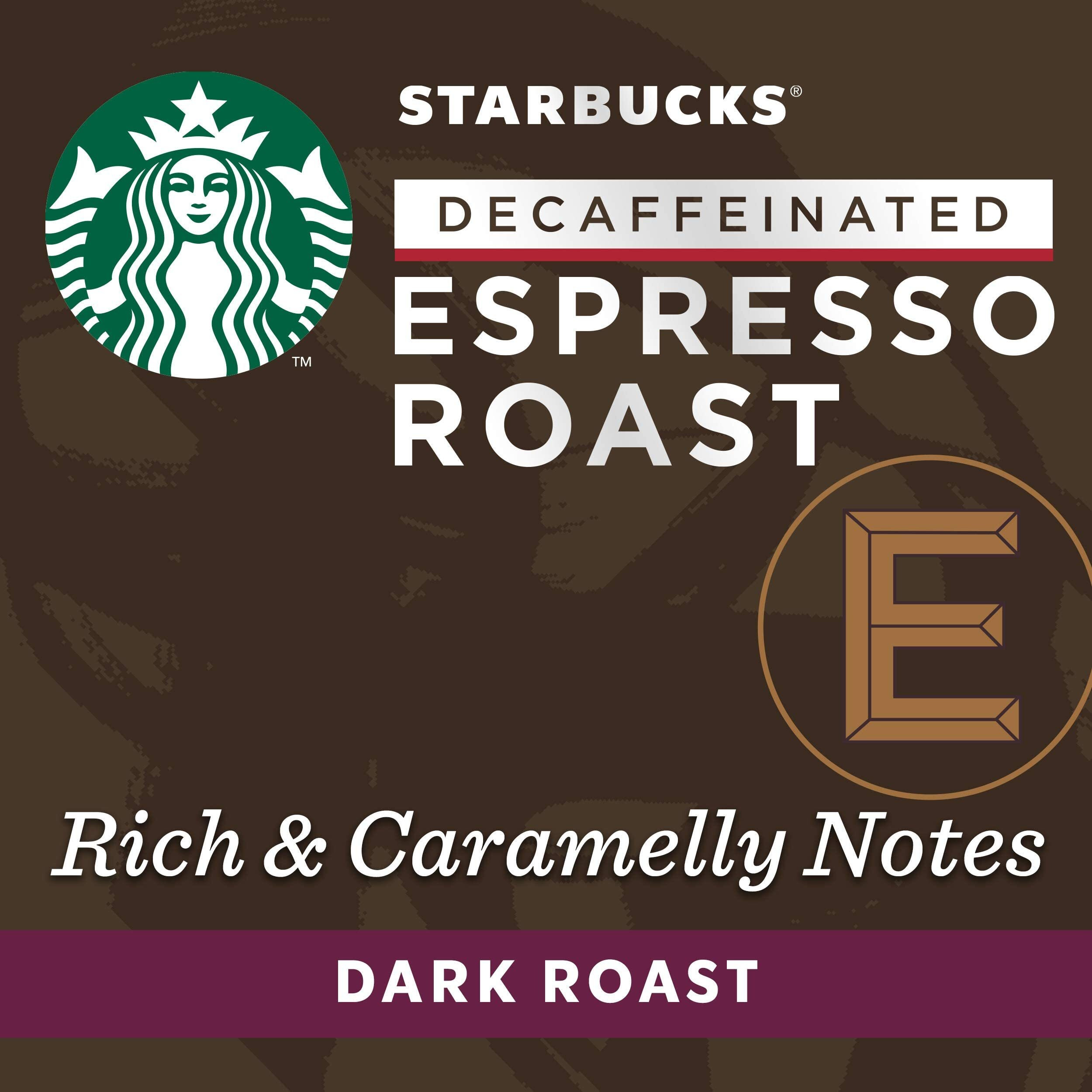 STARBUCKS Decaf Espresso Roast by Nespresso, 2.01 oz  57 g, 5 Pack
