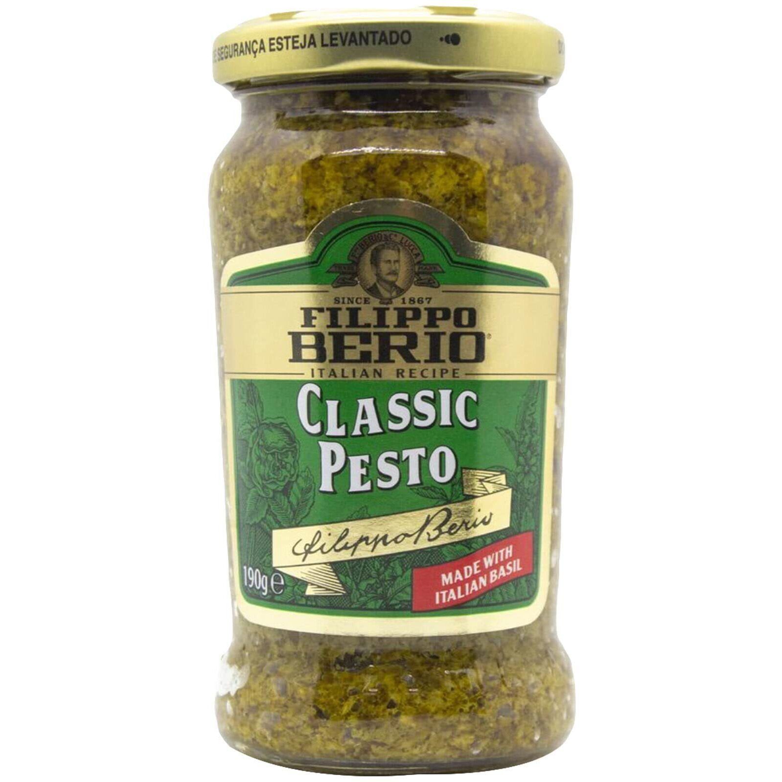 Filippo Berio Classic Pesto, 6.7 oz  190 g