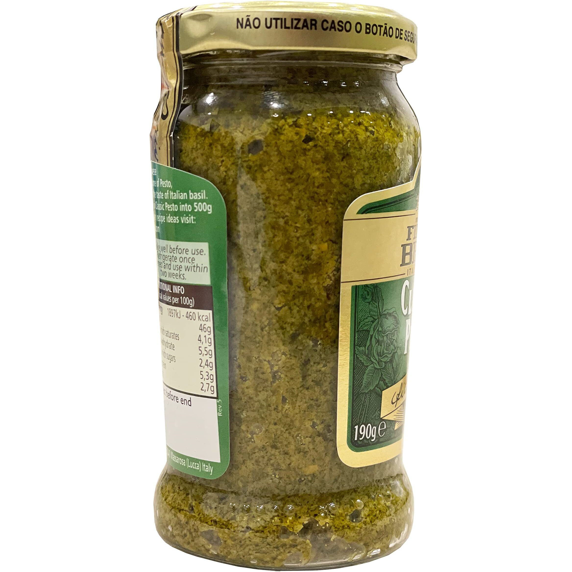 Filippo Berio Classic Pesto, 6.7 oz  190 g