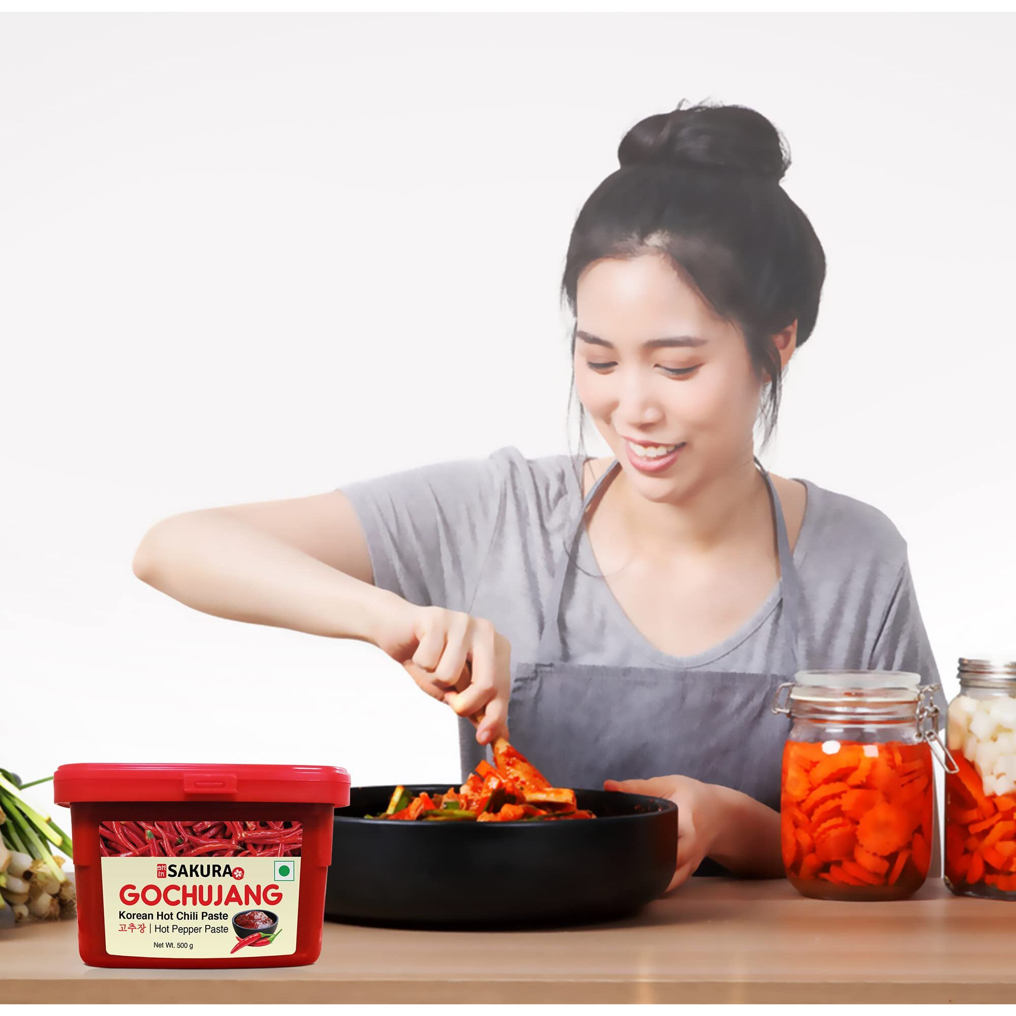 SHINSAKURA Gochujang Korean Hot Chili Paste 500 gram