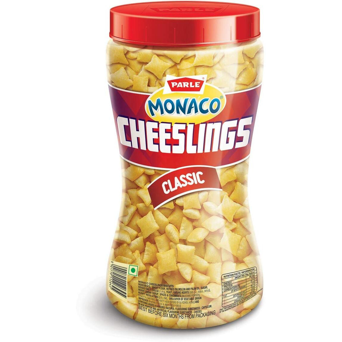 Parle Monaco Cheeslings, 300g