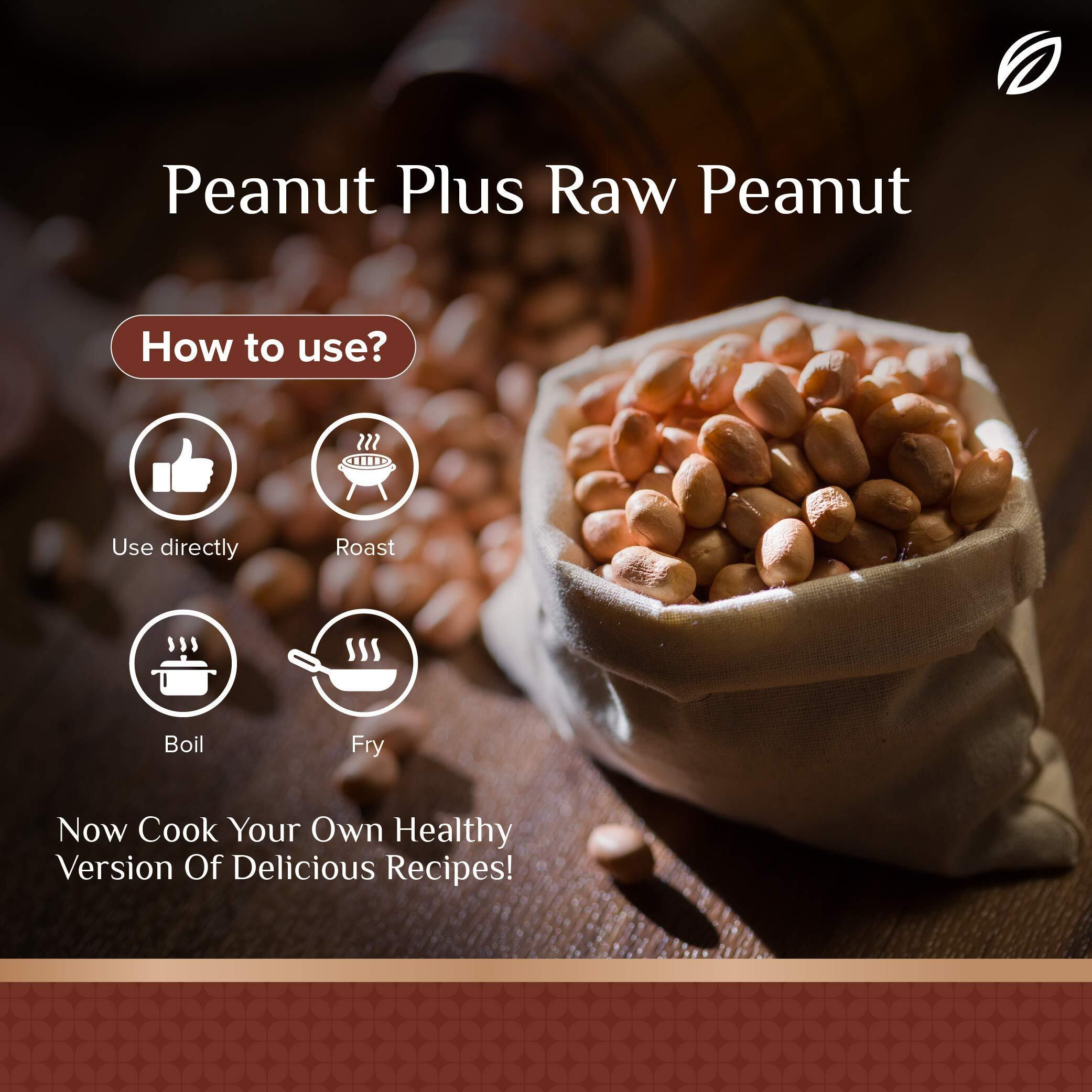 Shrego Peanut Plus Raw Peanuts 360G (2X180G Vacuum Packed)