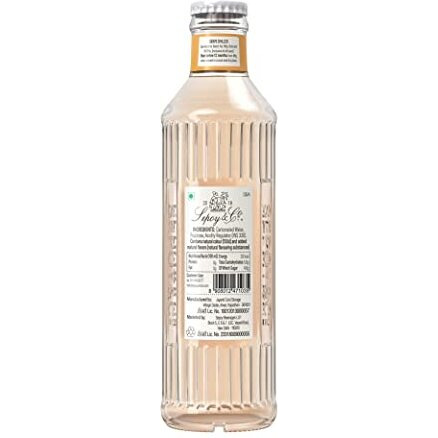 SEPOY & CO. Ginger Ale (Pack Of 12 X 200Ml) | Premium Highball Mixer | Low Calorie | Aerated Drink | 100% Natural Ingredients