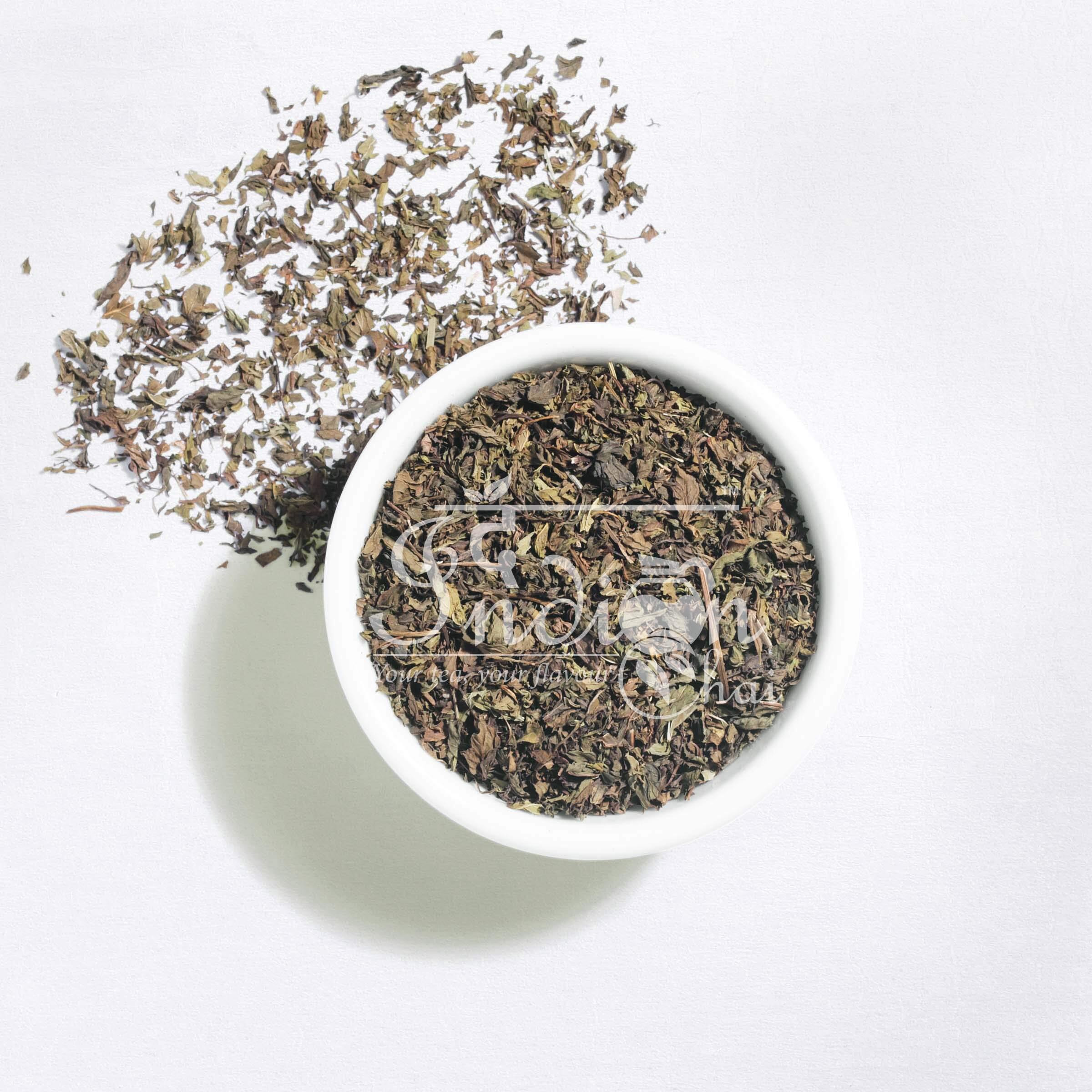 The Indian Chai Organic Spearmint Tea For Womens Pcod & Pcos|Helps With Hormonal Imbalance,Facial Hair & Acne|Improves Digestion|Relieves Stress|Herbal Tea|Caffeine Free|Loose Leaves-100 Gram