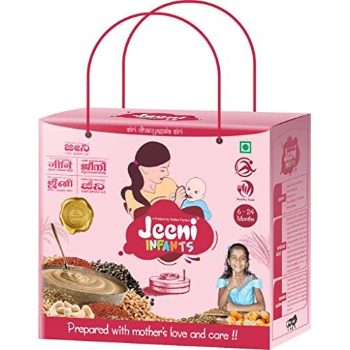 JEENI INFANT | JEENI SARIHITTU | JEENI MILLET AND MILTI GRAINS |DOUBLE FILTERED Organic and Natural Product for INFANTS|400 GMS