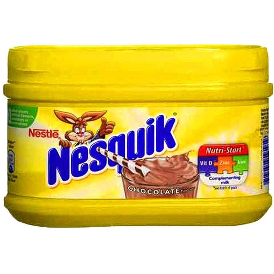 Nestle Nesquik Strawberry & Chocolate Flavour Milkshake Mix, Variety Pack, 600 g