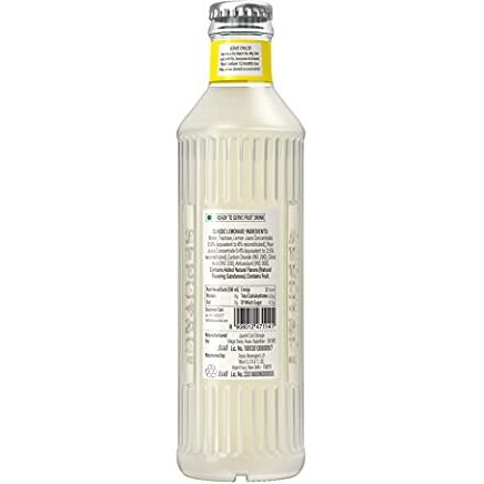 Sepoy & Co. Classic Lemonade (Pack of 6 X 200 ml) | Premium Margarita Mixer | Low Calorie | Aerated Flavored Beverage | 100% Natural Ingredients