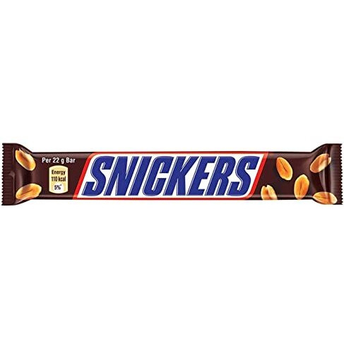 Snickers Peanut Chocolate Bar 22 Gram X Pack Of 20
