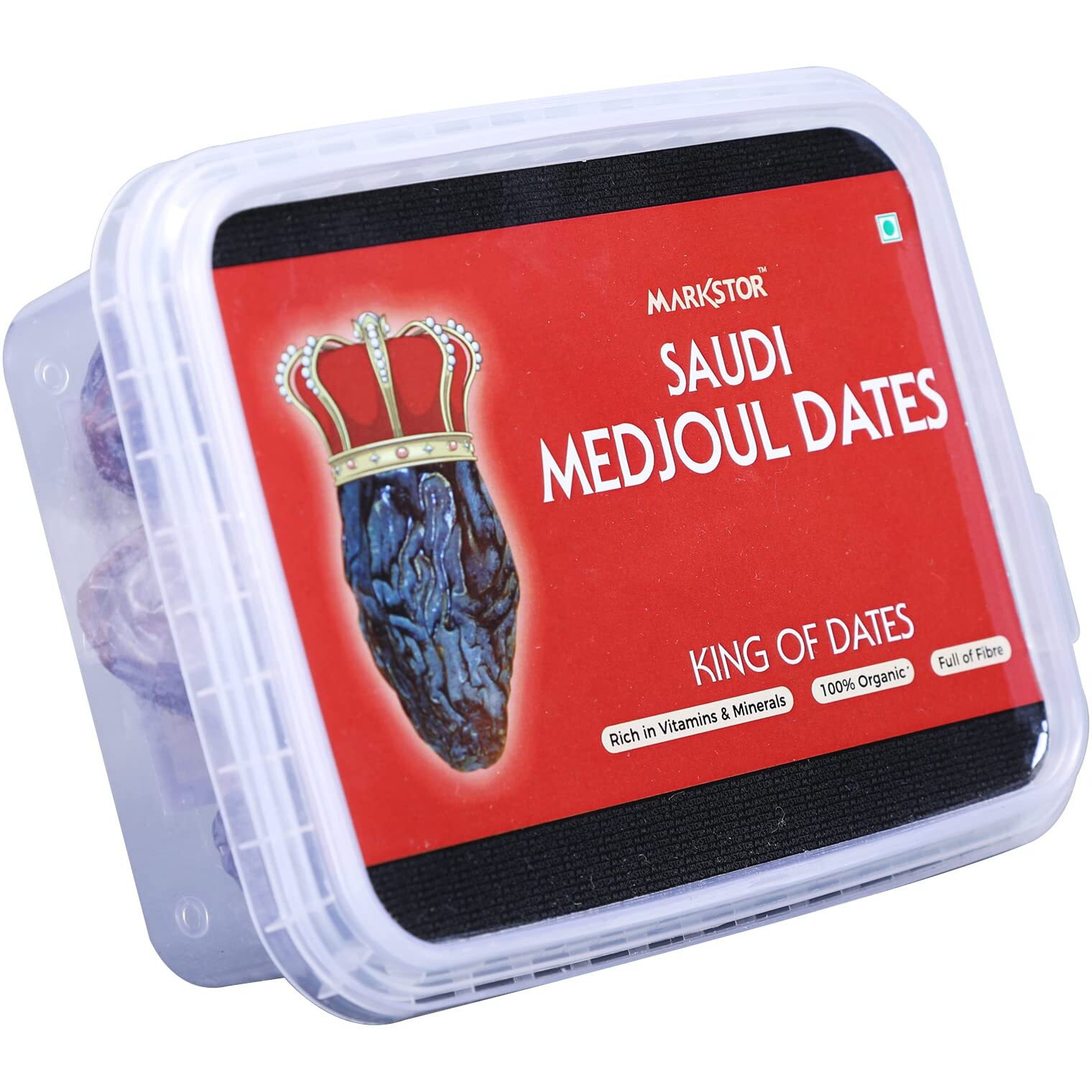 MARKSTOR Saudi Medjoul Dates-250 Grams-A Plus Grade Organic,Jumbo Size,Naturally Sweet Khajoor/Khajur-No Additives,Non-Gmo,Gluten-Free,Vegan-Perfect Healthy Snack&Sugar Alternative,Fresh