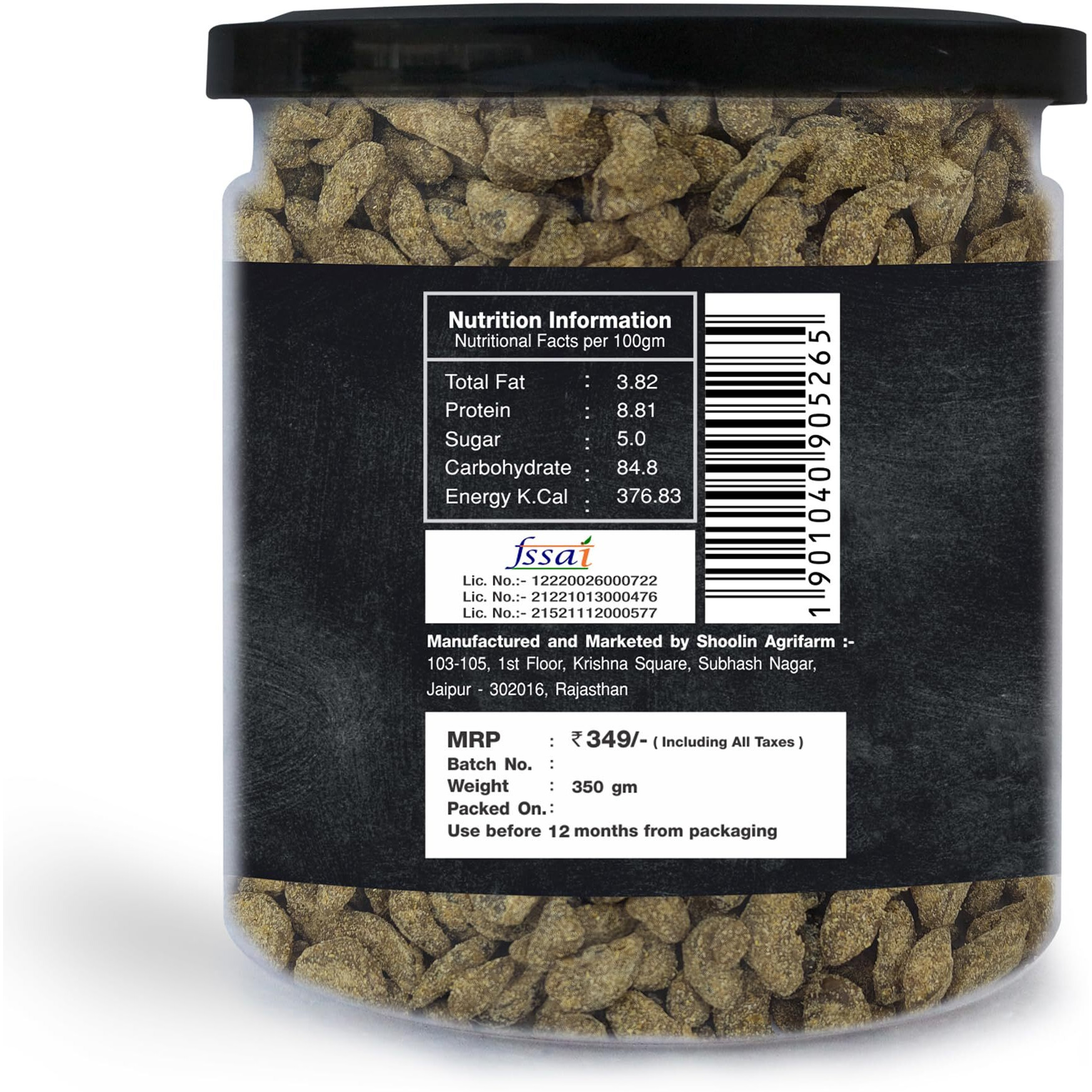 Tummy Pops | Masala Amla Candy Digestive Churan - 350gm Jar | Hygienically Prepared & Packed | Handmade & Sun-Dried After Meal Digestives