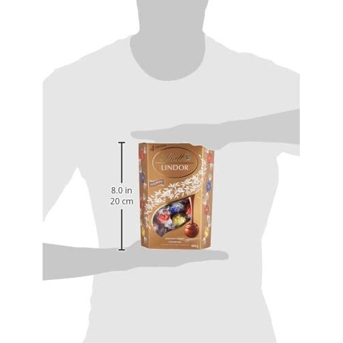 Lindt LINDOR Assorted Chocolate Truffles, 17.64 oz / 500 g