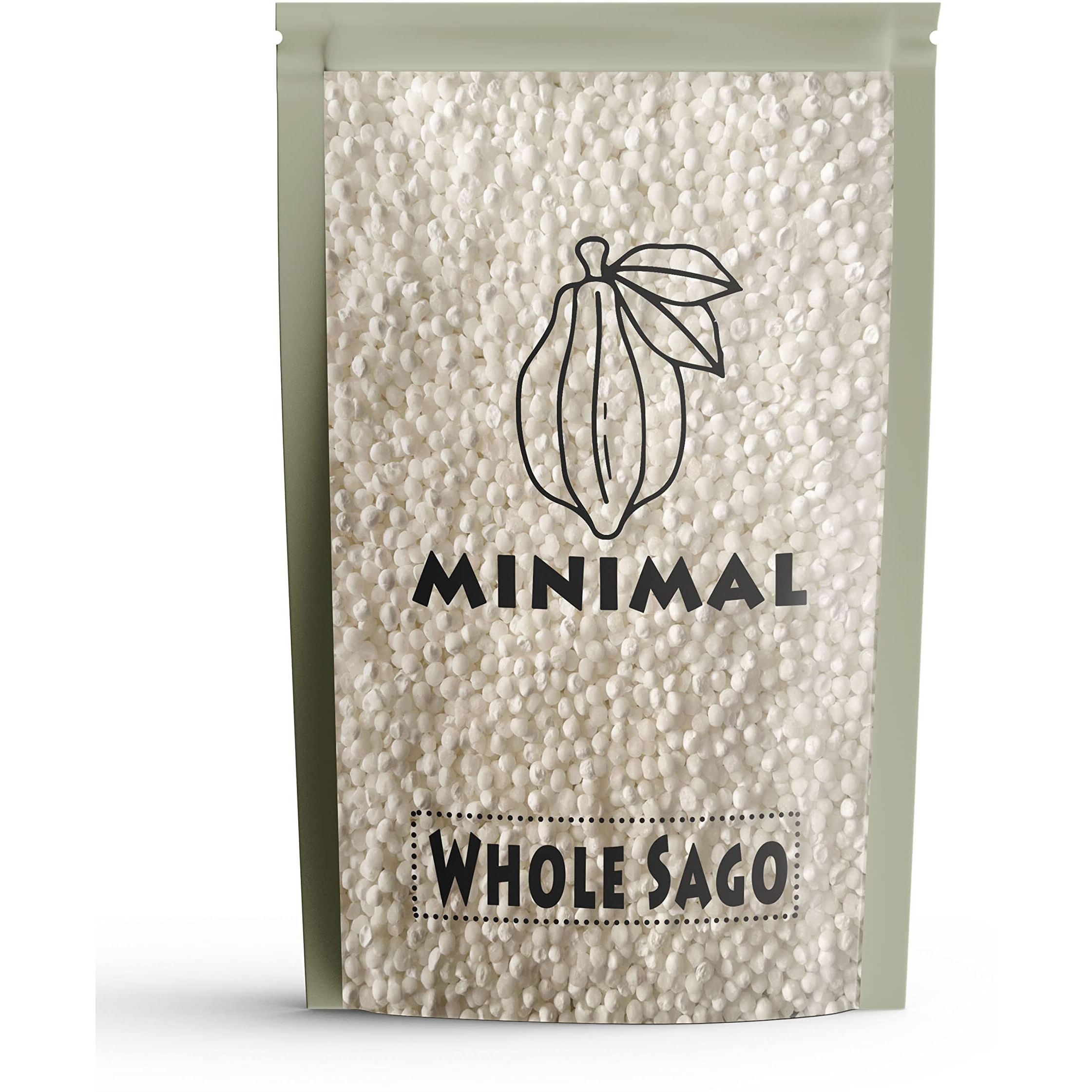 Minimal Whole Sabudana/Sago/Tapioca,500g