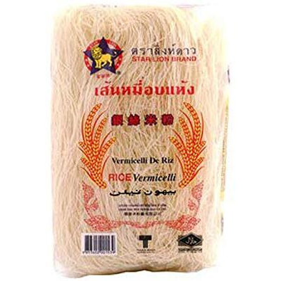 LION STAR Rice Vermicelli, 200 Gram - Vegetarian