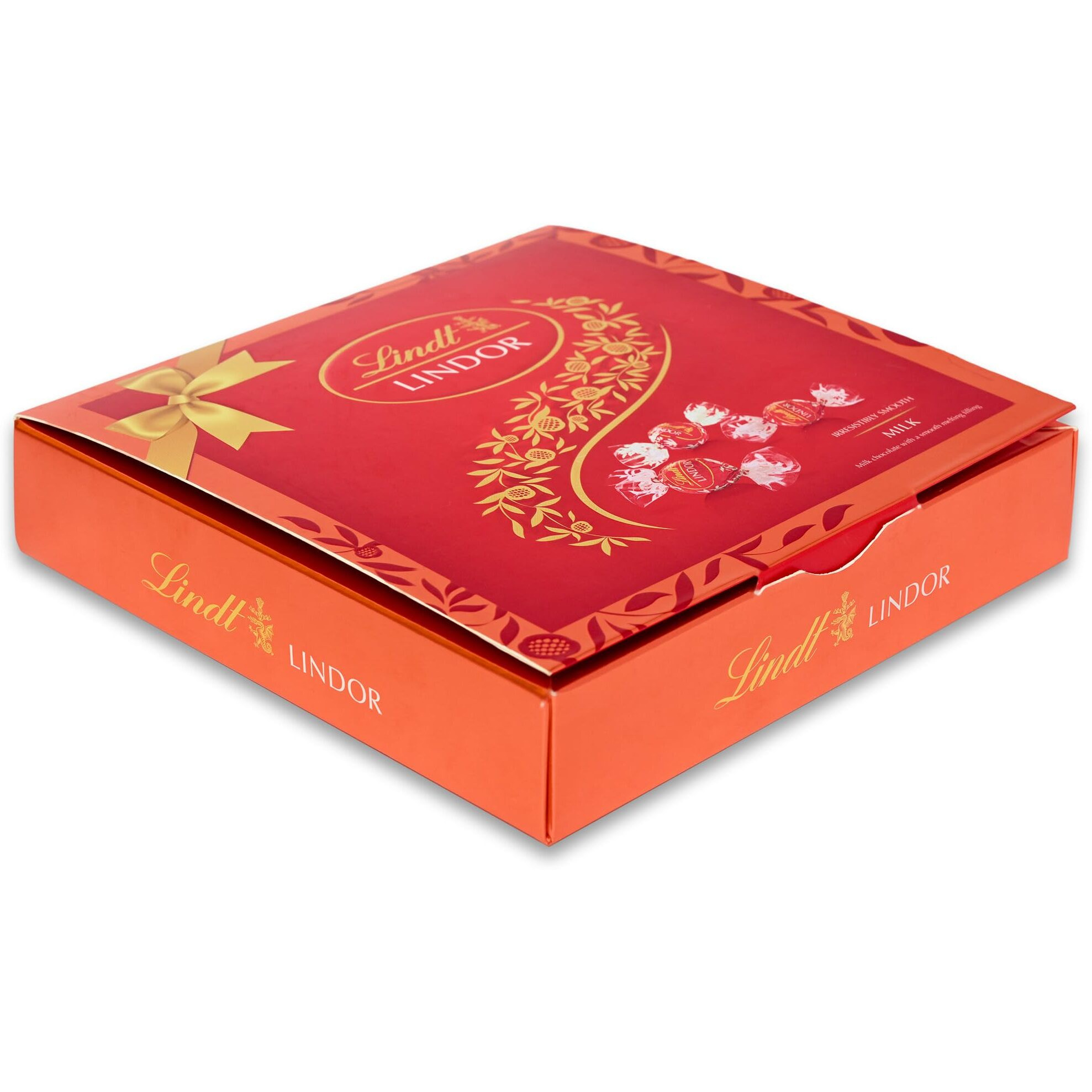 Lindt Lindor Milk Cornet Chocolate Festive Gift Pack -100gm (8 Cornet Balls)