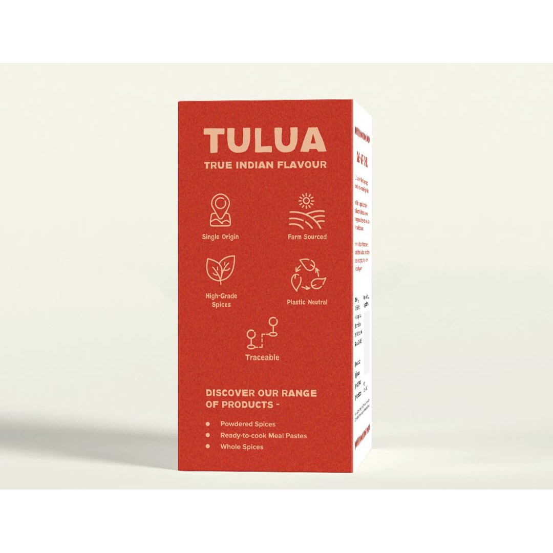 Tulua Kashmiri Chilli Premium Powder (Lal Mirch) - 100gm | Fresh and 100% Natural | Sourced From Pampore, Kashmir | Made with handpicked and sun-dried chillies | No Added Colours