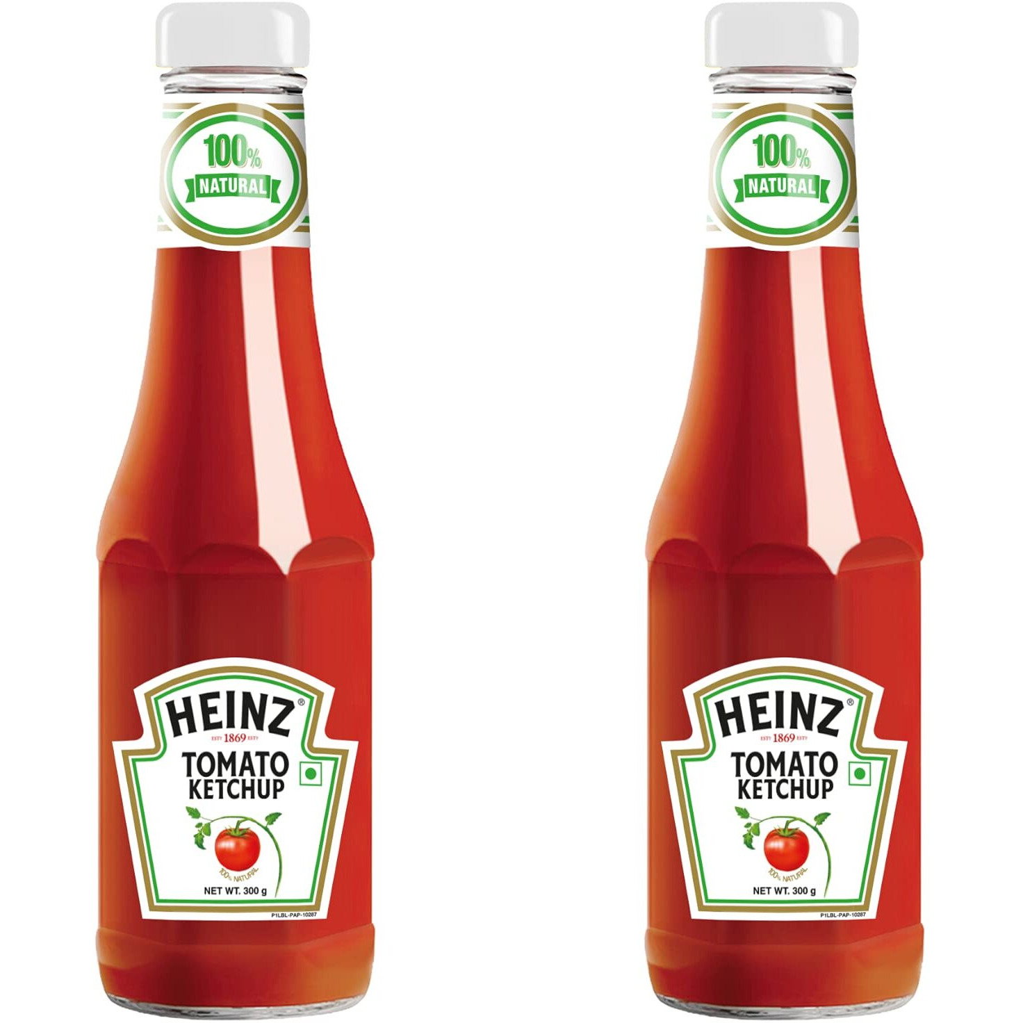 HEINZ Tomato Ketchup, 2 Pack, 2 x 300 g