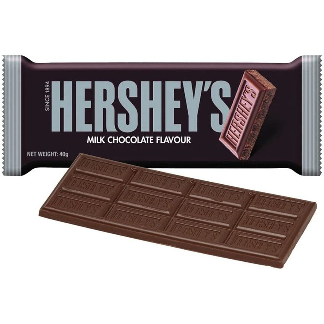 Hersheys Milk Chocolate, 4 X 40 g