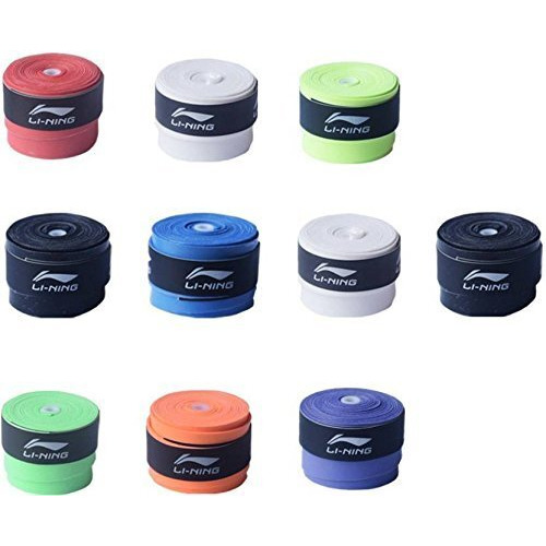 Li-Ning GP-20 Overgrip Badminton Racket Grip - Assorted (10)