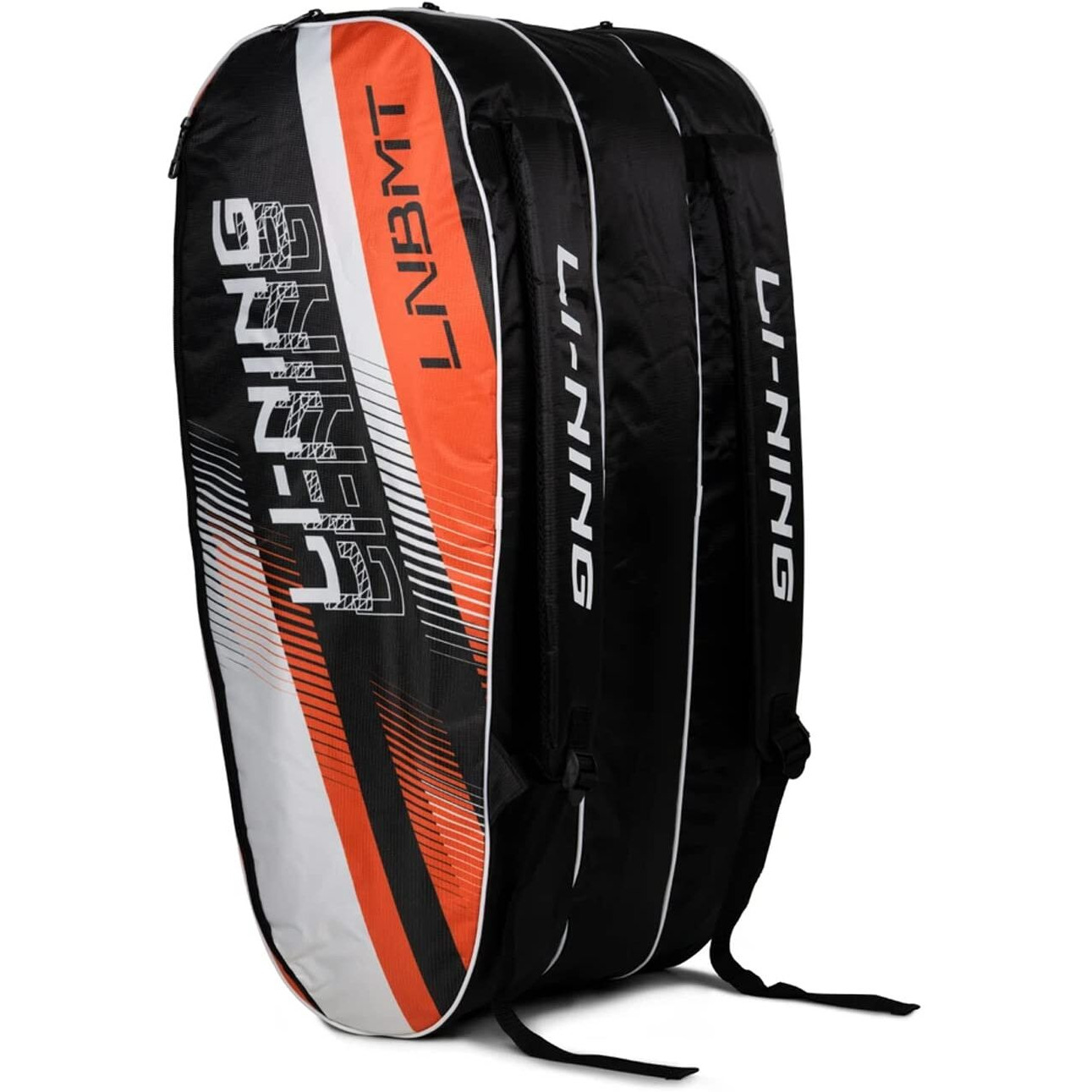 Li-Ning Spike Badminton Kit Bag (Black/Orange)