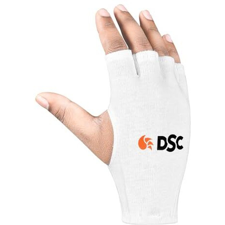 DSC Cotton Attitude1 Cricket Inner Gloves,White