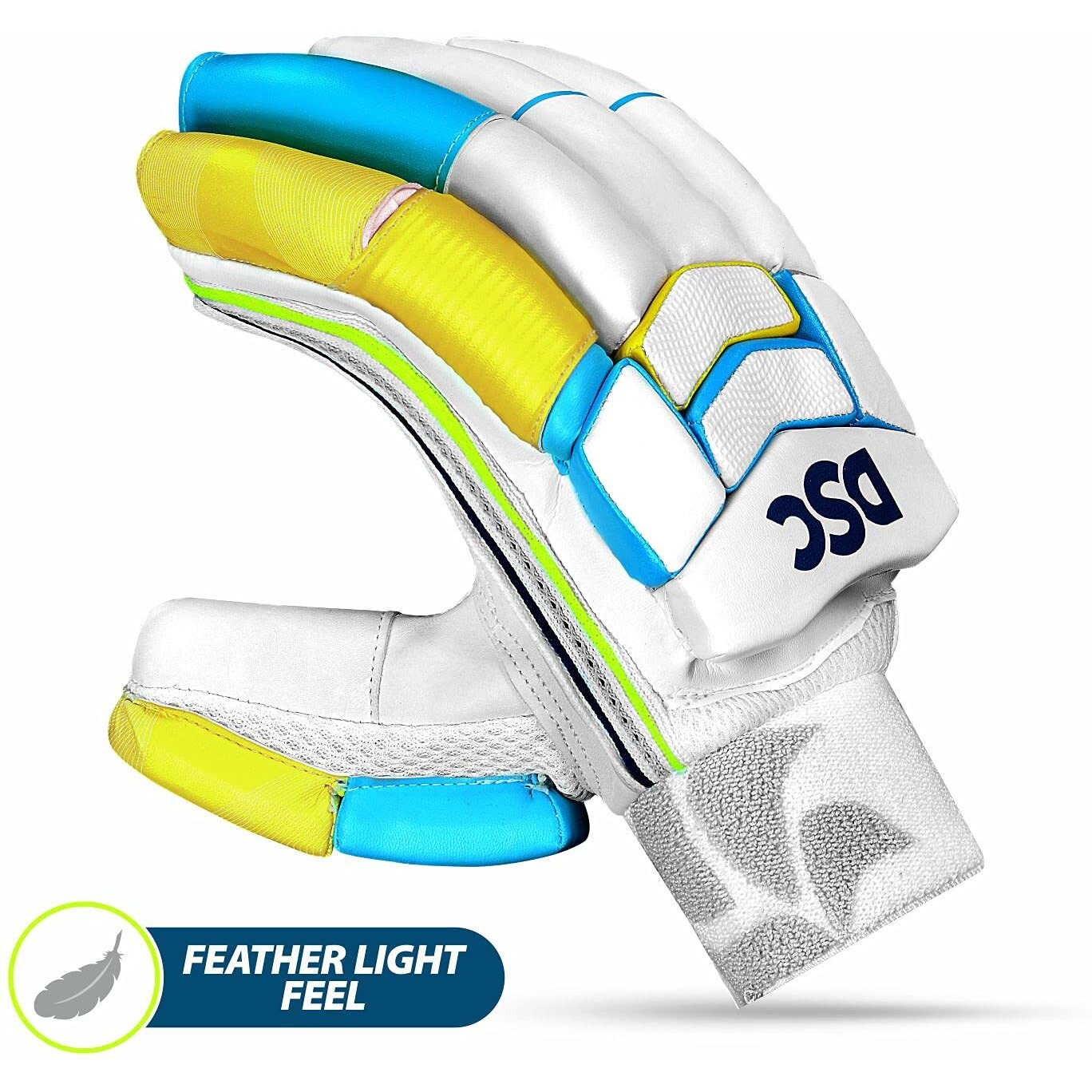 DSC Glider Cricket Batting Gloves, Size - Boys, Right Hand