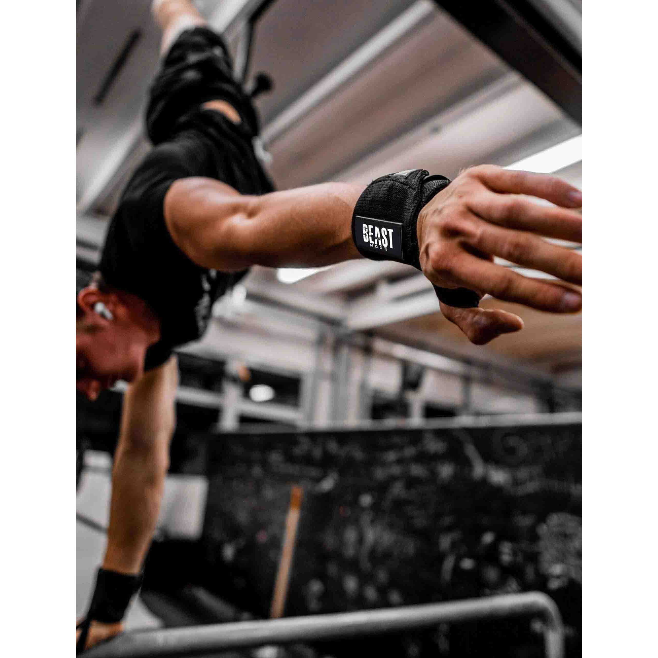 STEIGEN FITNESS Beast Mode Exercise Wrist Wrap Bands, Wrist Support for Gym, Gym Gloves, Wrist Band for Men Gym