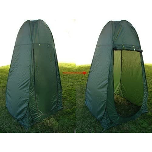 Device And Retails Polyester Cloth Changing Dome Tent (Green, 1 Person), Kid, Play Tent Theme