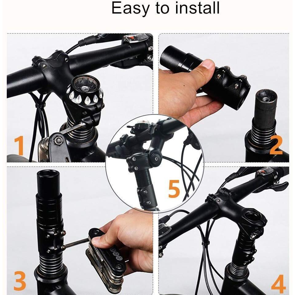 Gadget Deals Cycling Handle Bar Extender Mountain Bicycle Cycle Heads Up Stem Riser Adaptor Cycle Handle Extension Cycle Handle bar Grip Handlebar | Cycle Handle Extender