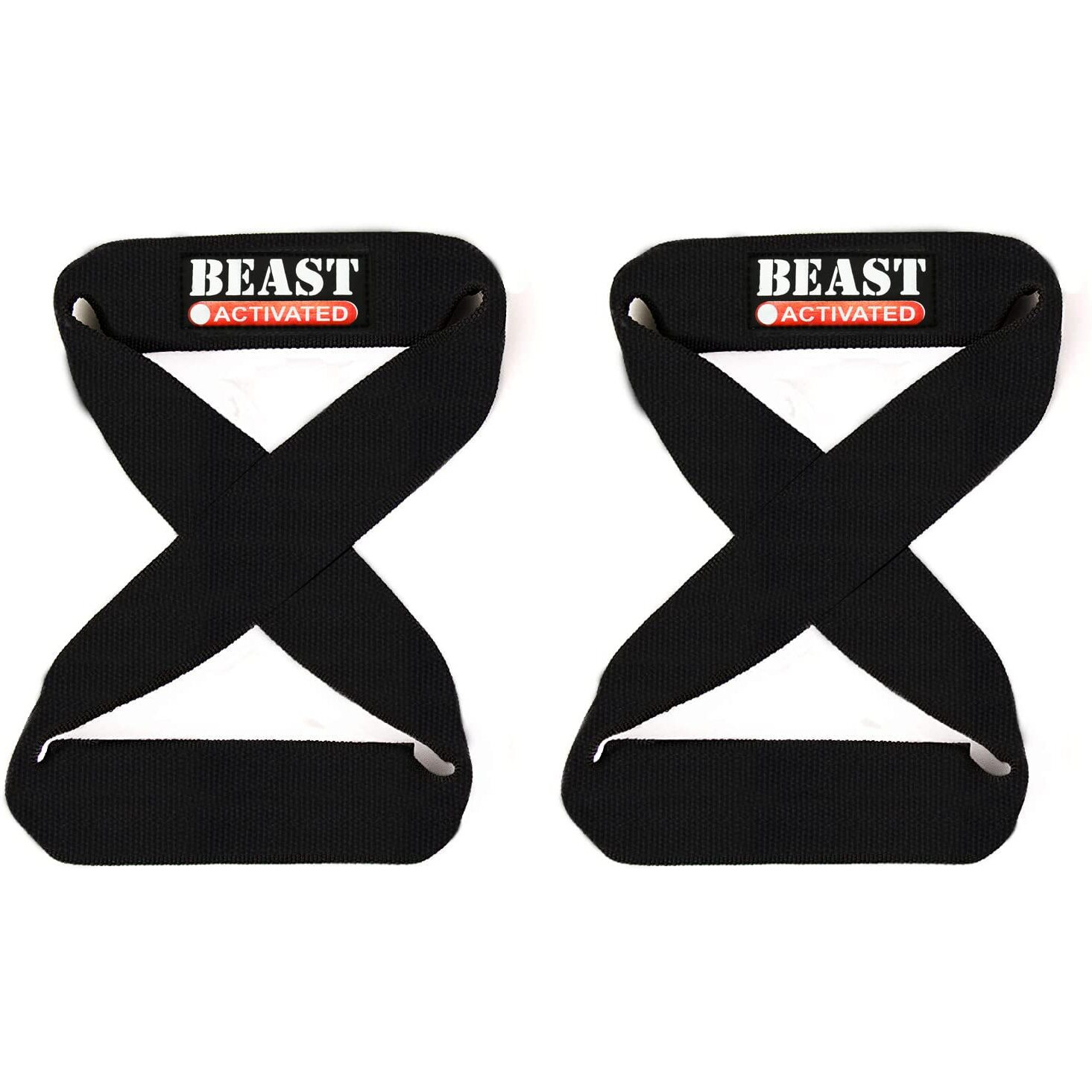 EasyHealth Slip Resistant Deadlift Straps For Gym Figure 8 Lifting Straps Gym Weightlifting Straps Wrist Support For Gym Men With Soft Paddings, Better Grip