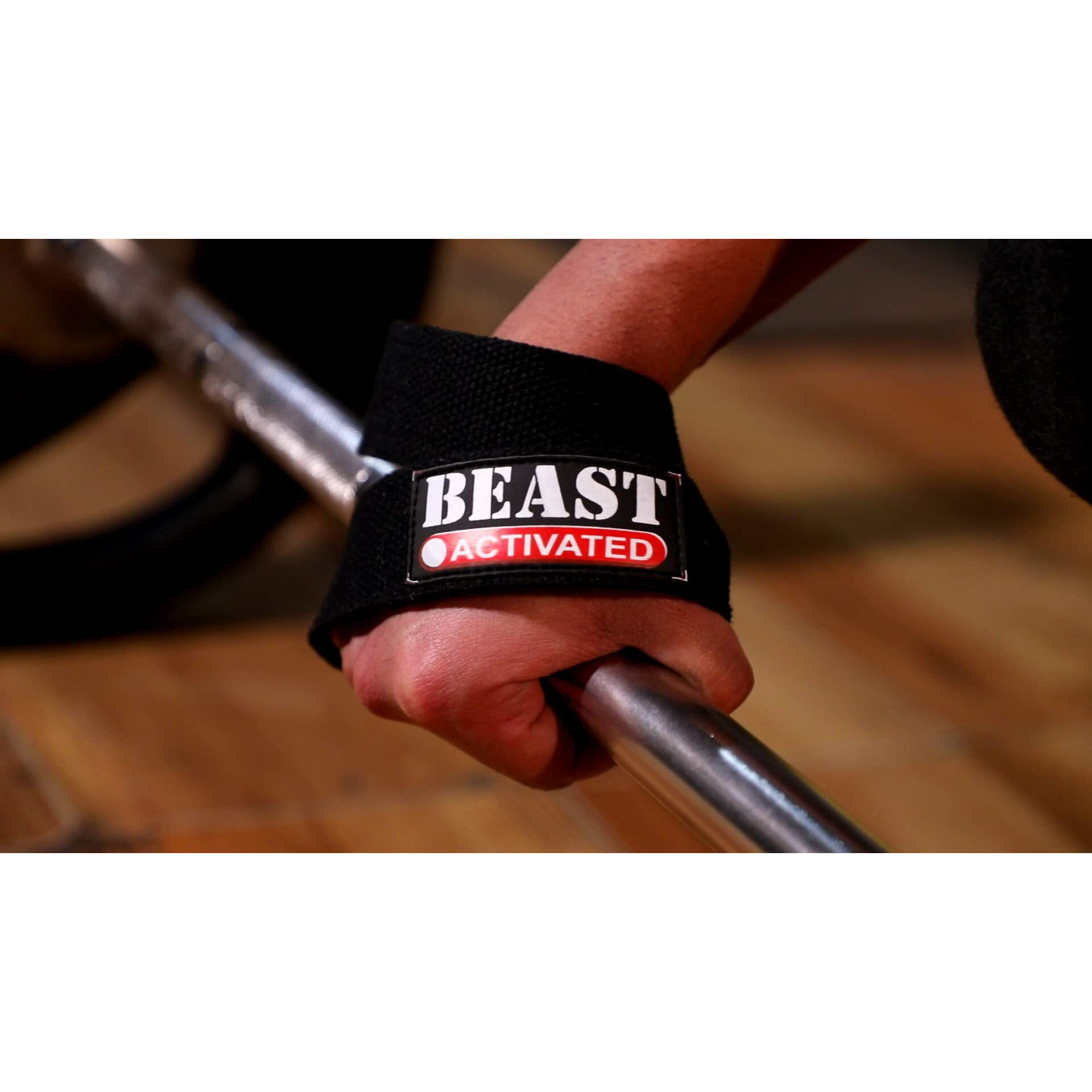 EasyHealth Slip Resistant Deadlift Straps For Gym Figure 8 Lifting Straps Gym Weightlifting Straps Wrist Support For Gym Men With Soft Paddings, Better Grip