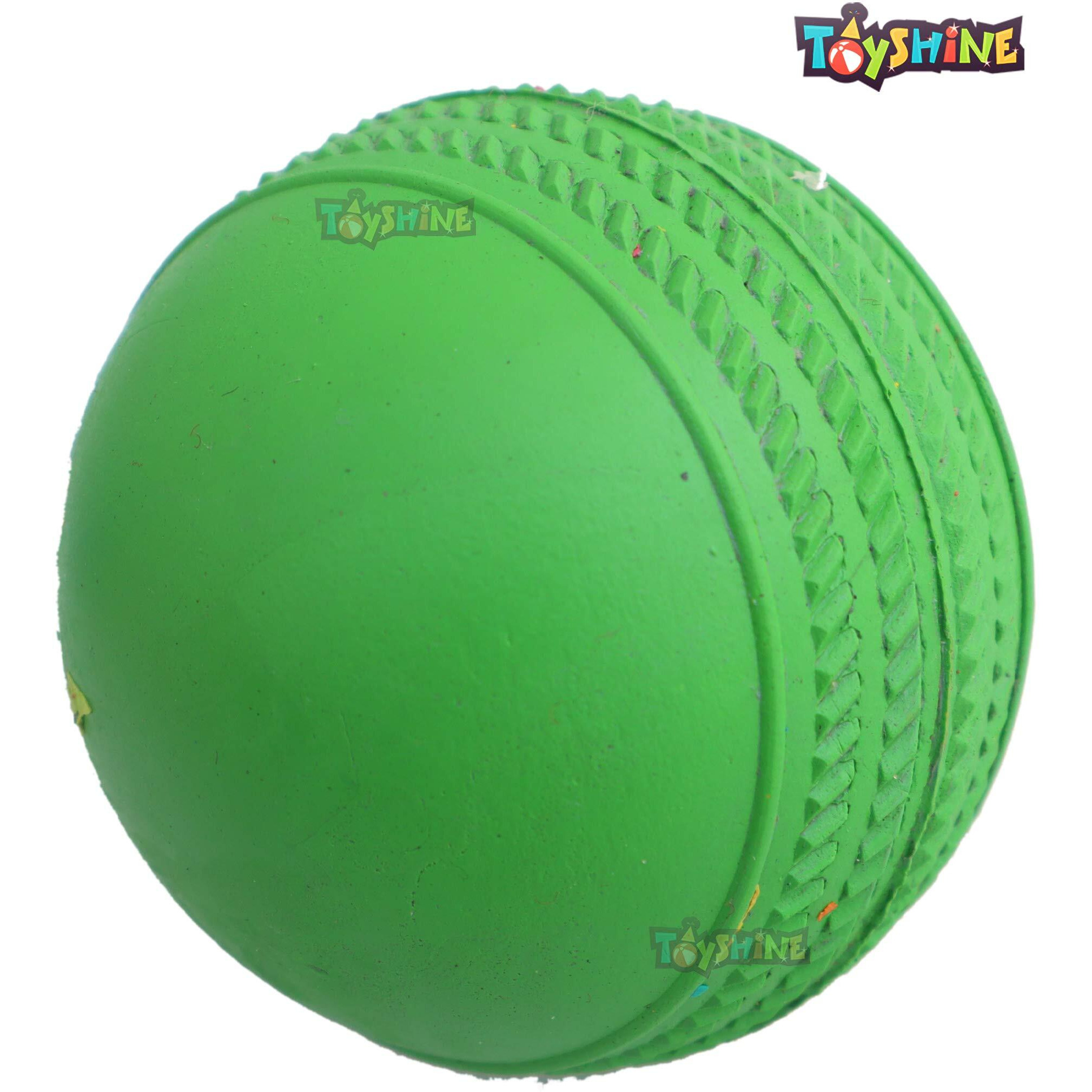 Toyshine Rubber Cricket Rubber Balls For Cricket, Pack Of 10, Sstp - Multicolour Standard Size