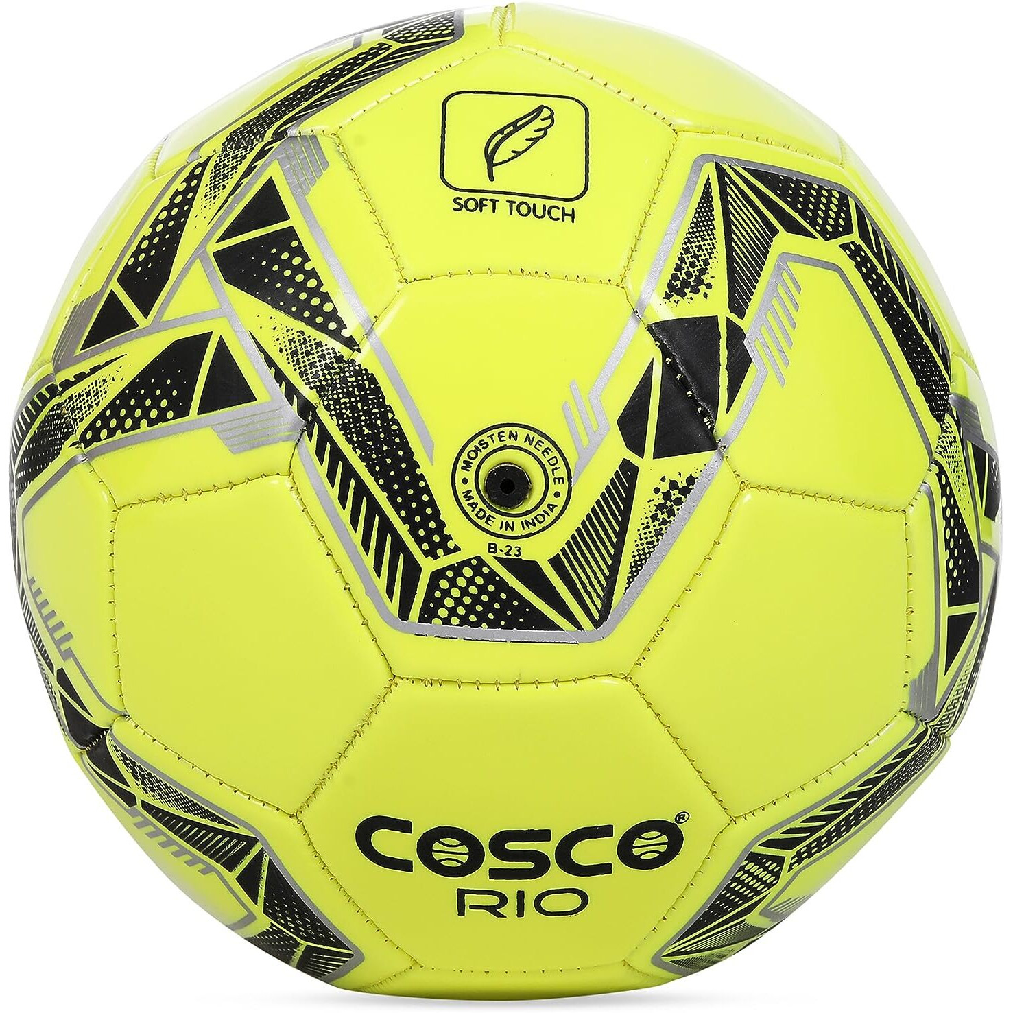Cosco PVC Rio Football, Size 3 Colour may Vary(Soccer)