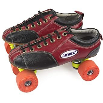 JJ Jonex Fix Body Quad Shoe Skates Rollo Rubber for Kids with Free Bag Size 4 UK (23.5 CM) (MYC)