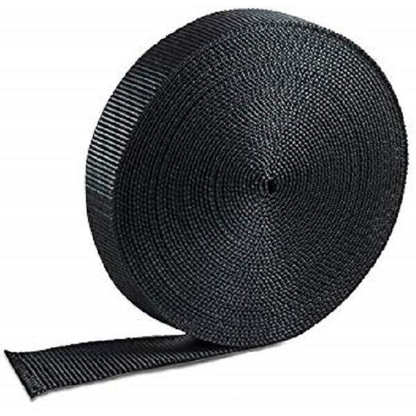 AANIJ Nylon Canvas Webbing or flat strip 1 inch 0r 25 mm Wide for Collars, Leashes, Diving Gear, Sports Gear, Bag Belt, Hiking (10 Meter, Pack of 1)