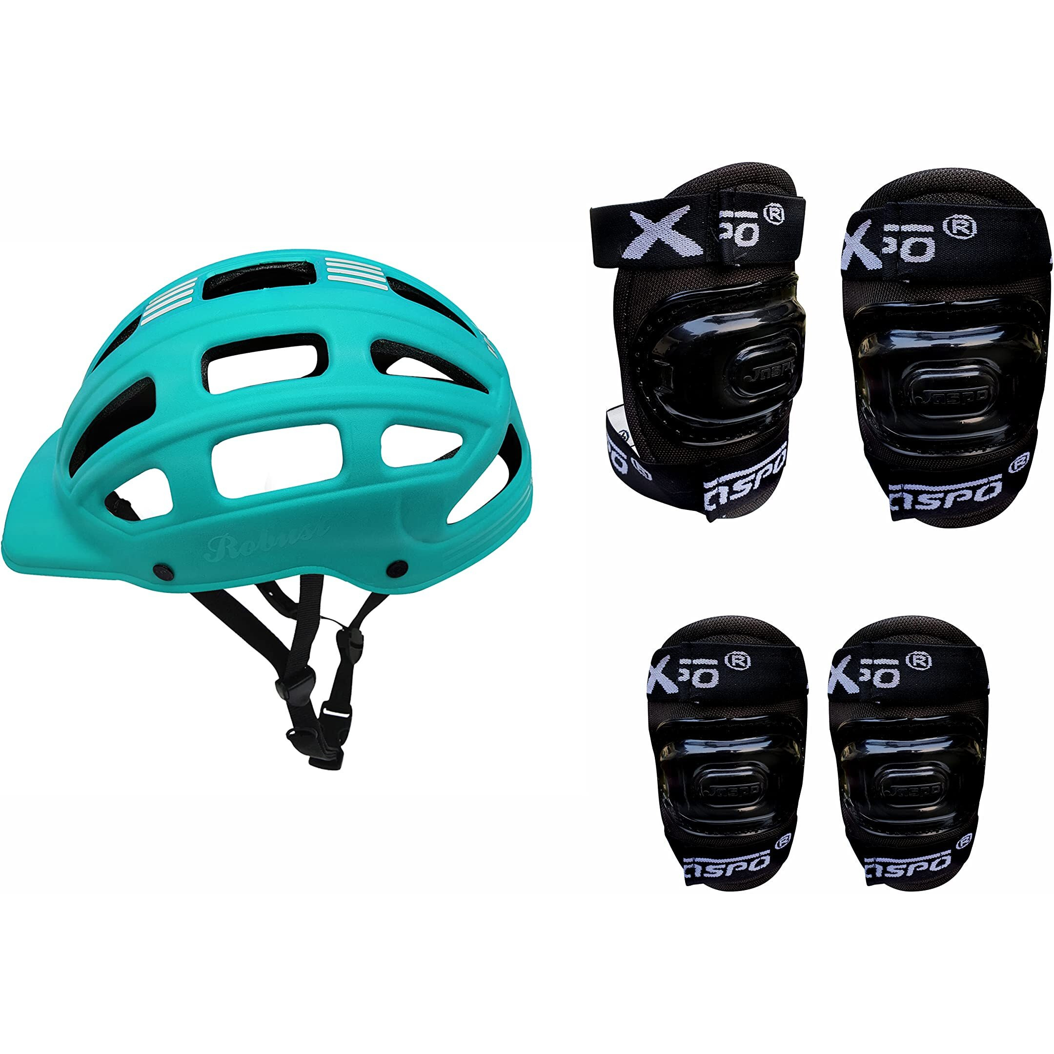 jaspo SX 3 Protective Set cyan Perfect for Age Group Upto 14 Years Old