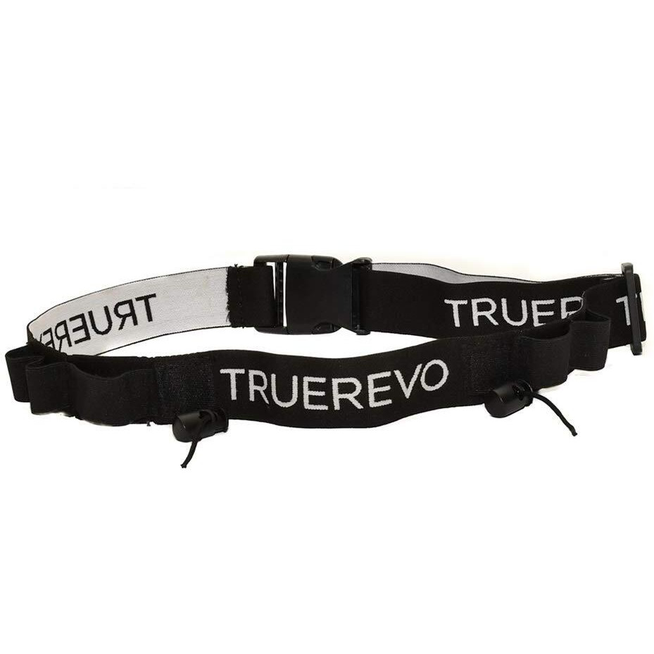 TRUEREVO Race Number Bib Holder Belt with 6 Loops for Running Marathon & Triathlon
