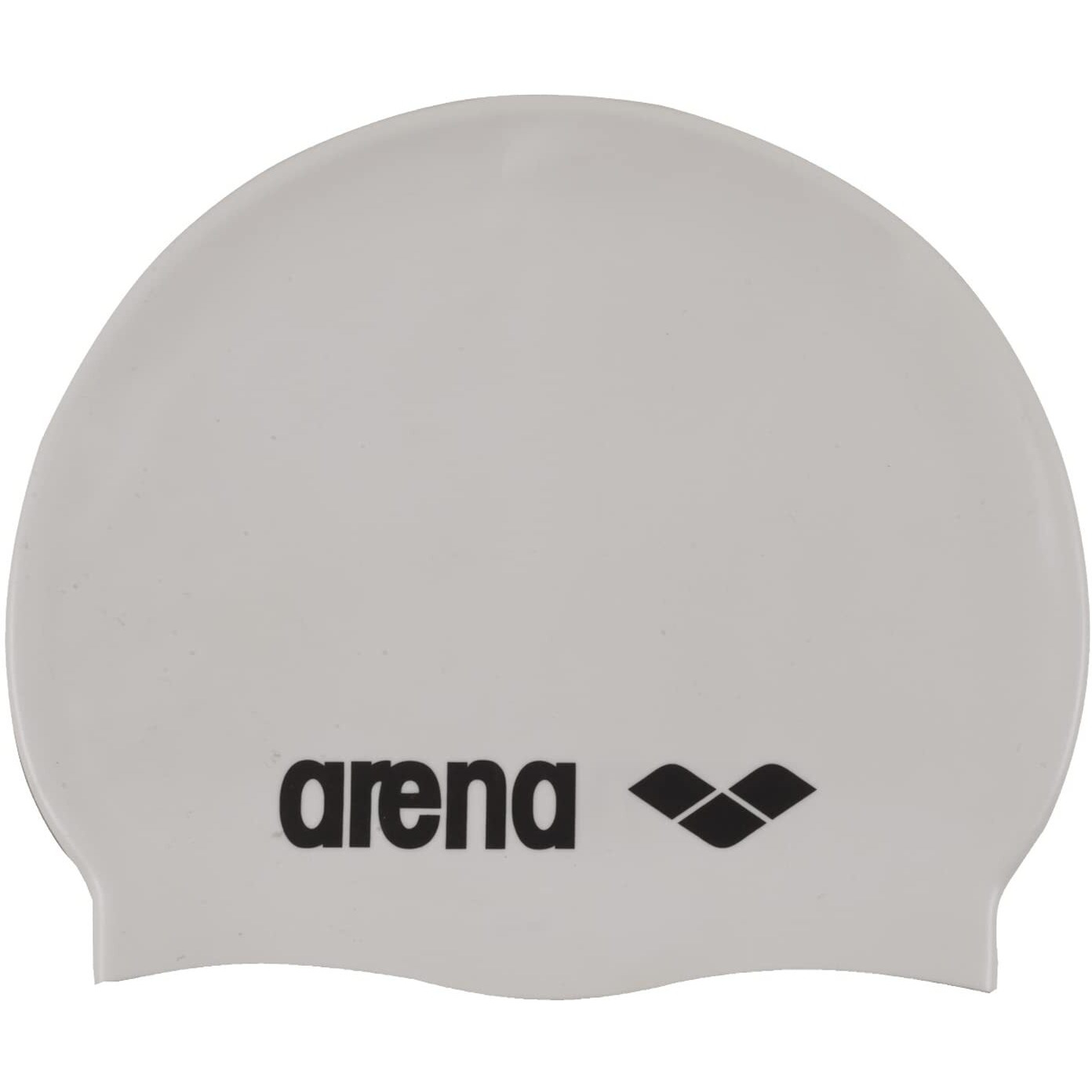 Arena 91662 Classic Silicone Swimming Caps (White)