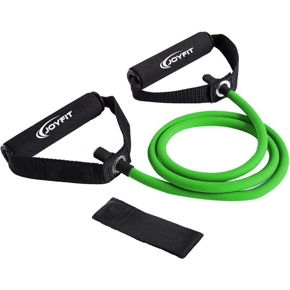 JoyFit Resistance Tube, Toning Tube with Door Anchor for Exercise, Workout (Green)