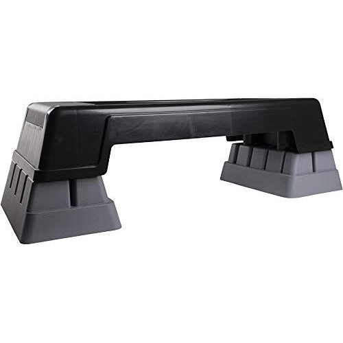 Dolphy 29  Aerobic Stepper for Exercise Step Up Exercise Platform with Removable Raisers Adjust 5 -7 -9 ,Workout Stepper