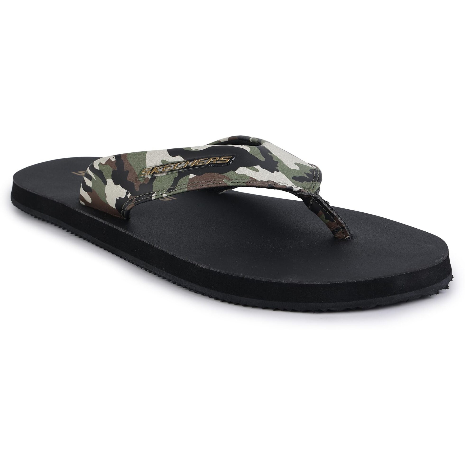 Skechers mens Courtwald India CAMOUFLAGE Flip-Flop - 8 UK (9 US) (894203ID-CAMO)