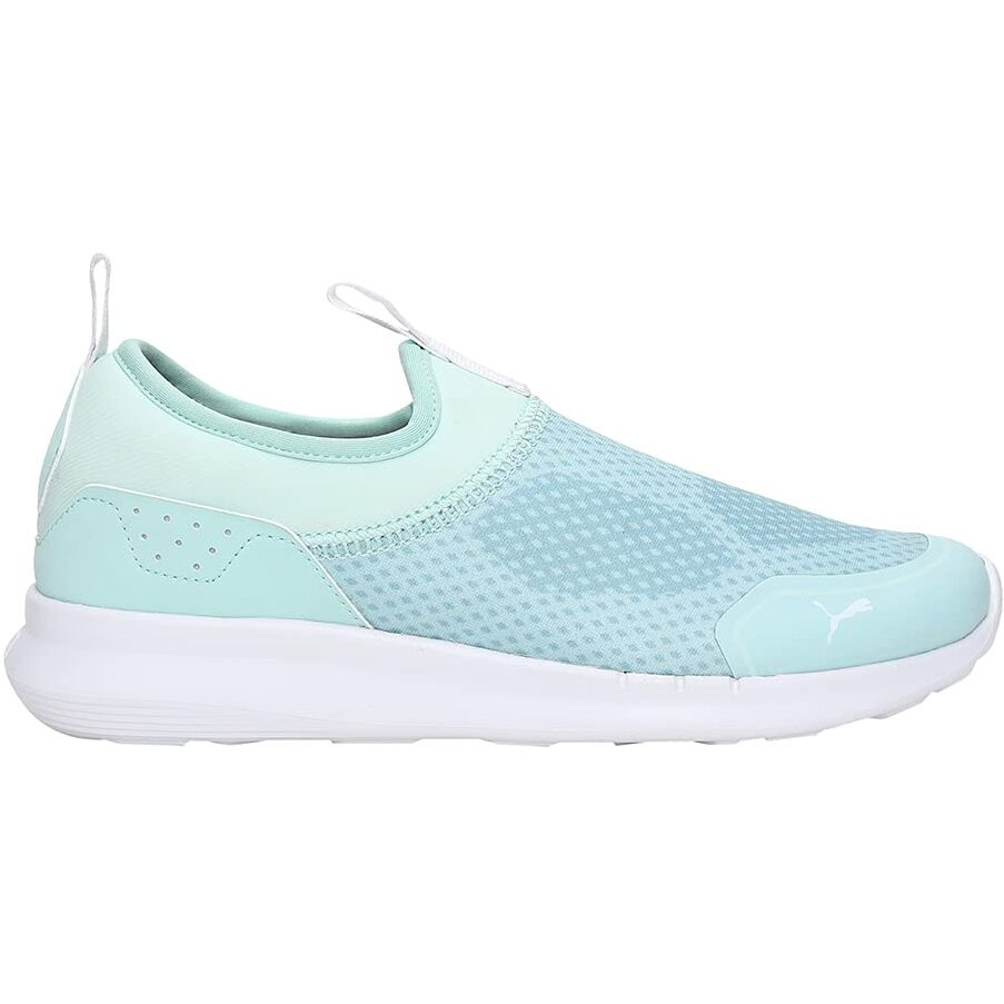 Puma Womens Comfort WNS Slipon V2 Eggshell Blue-Puma White Sneaker- 4 UK (38691401)