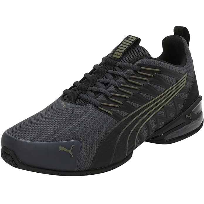 Puma Unisex-Adult Voltaic Evo Strong Gray-Black Running Shoe - 11 UK (37960110)