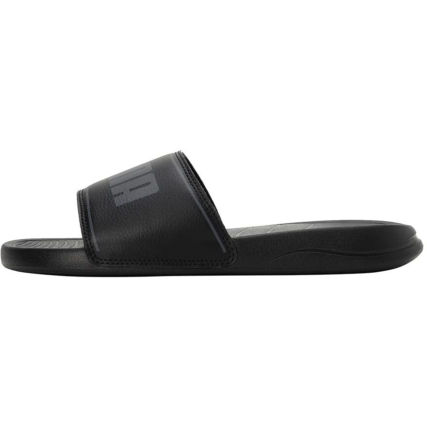 Puma unisex-adult Slide Max Black-Cool Dark Gray Slide Sandal - 8 UK (39453701)