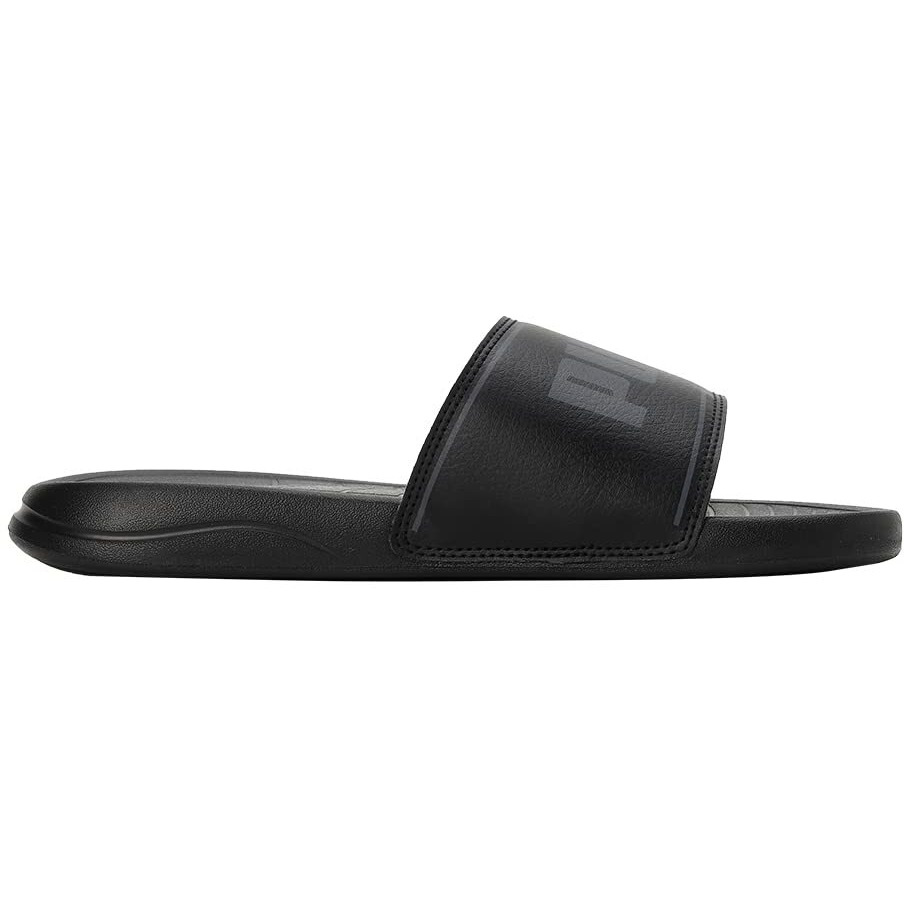 Puma unisex-adult Slide Max Black-Cool Dark Gray Slide Sandal - 8 UK (39453701)